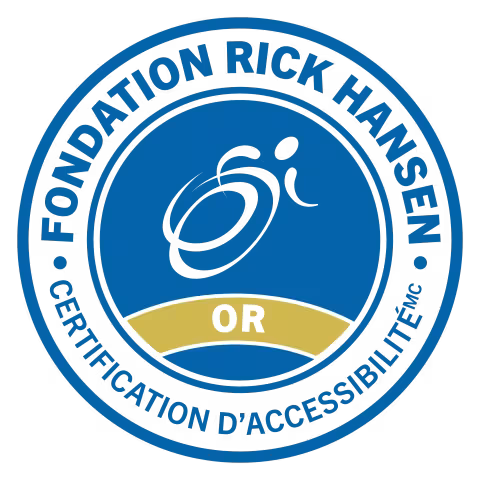 Certification d'accessibilit&eacute; de la Fondation Rick Hansen